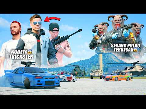 PERANG BESAR KEI DAN SAHABATNYA SUJUD KEPADA KETUA TRICKSTER BARU - GTA 5 ROELPLAY