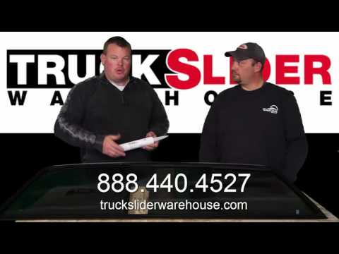 2007 and up Toyota Tundra rear slider install