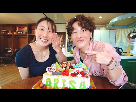 新婚の友達に初サプライズしたらリアルなプロポーズ話してくれておもしろすぎたww【五十嵐有紗選手♡】