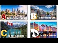 ABC World Adventure For Kids Learn A To Z Countries With Fun Facts Flags And Culture