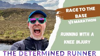 Race to the Base Half Marathon | Running with a 2-Month Knee Injury?! 🦵
