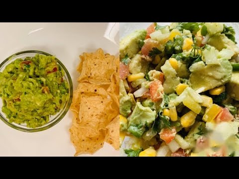 Two Best Avocado Recipes | HOME MADE GUACAMOLE Recipe | Avocado Salad Recipe