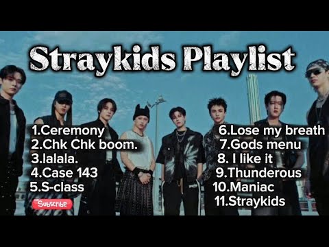 Straykids Playlist ✨️  -    straykids 🎵 songs that live in my head rent-free...