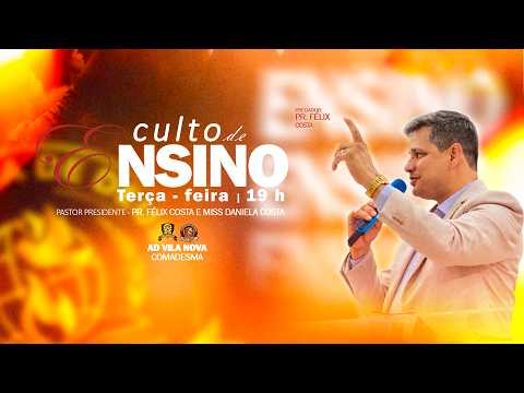 CULTO DE ENSINO / AD COMADESMA VILA NOVA DOS MARTIRIOS - MA