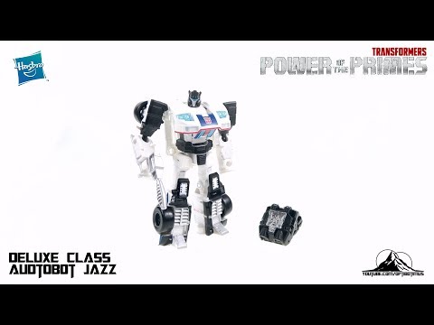 Optibotimus Reviews: Transformers Power of the Prime Deluxe Class AUTOBOT JAZZ