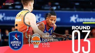 Euroleague - Anadolu Efes Istanbul - Valencia Basket - Vasilije Micic - Bojan Dubljevic - Chris Jones