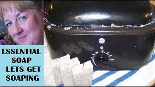 preview picture of video 'How to Make Soap in a Turkey Roaster Crock Pot with Recipes'