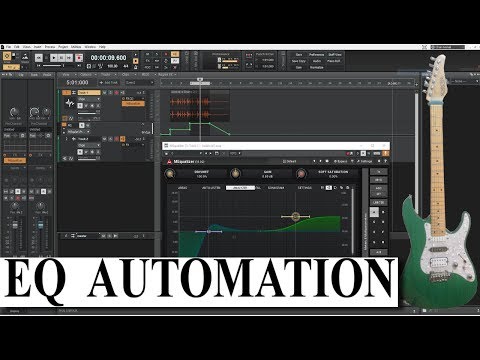 EQ automation trick (Multiparameters) - MEqualizer practical demo
