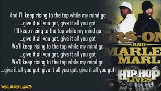 KRS-One &amp; Marley Marl - Rising to the Top (Lyrics)