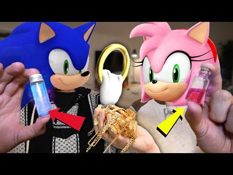 DO NOT DRINK SONIC AND AMY ROSE POTION AT THE SAME TIME AT 3 AM!! (SCARY)