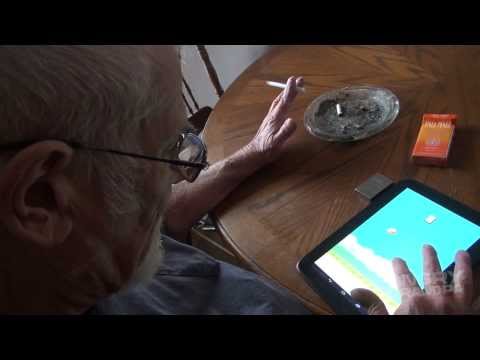 Angry Grandpa Plays Flappy Bird