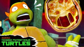 Mikey's Pizza Tries To EAT HIM! 🍕 | Full Scene | Teenage Mutants Ninja Turtles