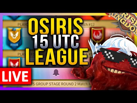 Grand Finals: 60GT -vs- 61HX [15UTC] 🏆LIVE! 🔴 Osiris League - Rise of Kingdoms