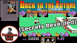 Back to the Future NES Walkthrough 4K 60FPS | Video Games 101