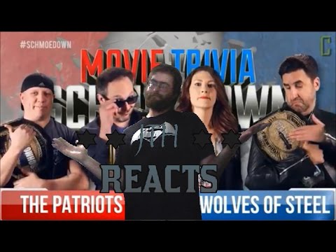 (JTH Reacts) Movie Trivia Schmoedown: Team Championship - Patriots (c) vs. Wolves of Steel REACTION