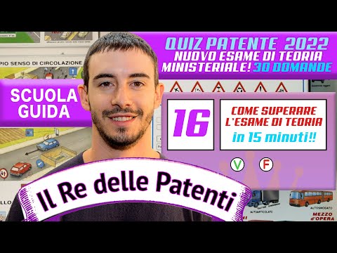 COME FARE UNA SCHEDA ESAME IN 15 MINUTI - IL RE DELLE PATENTI - pt.16