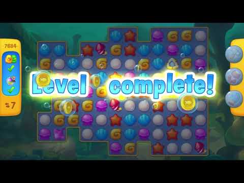 Fishdom  Level 7681   7690 First Try 🐡