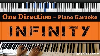One Direction - Infinity - Piano Karaoke / Sing Along / Cover with Lyrics