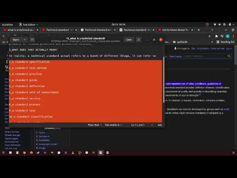 135 What is a "technical standard"?