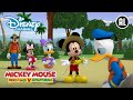 Mickey Mouse Doldwaze Avonturen | Op Uitje Naar Buiten ? | Disney Channel NL