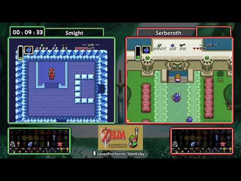 Smight vs Serberoth. ALTTP Randomizer Secondary Tournament Fall 2017