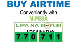 How to top up Airtime with Mpesa