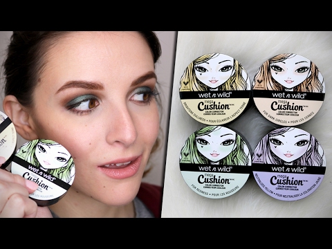 Wet n Wild Mega Cushion Color Correctors | Demo & Review