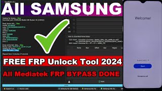 All Samsung MTK CPU FRP Bypass 2024 | All Samsung FRP Unlock MediaTek CPU | No Broom | Free FRP Tool