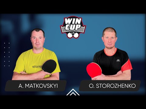 19:00 Andrii Matkovskyi - Oleksandr Storozhenko West 5 WIN CUP 07.08.2024 | Table Tennis WINCUP
