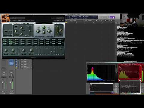 Learning how to make Trap Beats with Saturated kicks and 808 subs. Wreckless livestream.