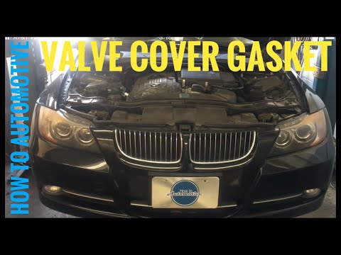 How To Replace The Valve Cover Gasket On A BMW 335i