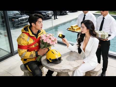 Poor delivery is dumped by gold-digger GF,but beautyCEO sister pick him up!He’s a long-lost heir!