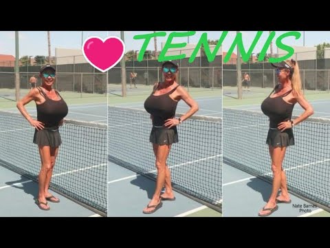 Minka Playing Tennis w/ The Boys