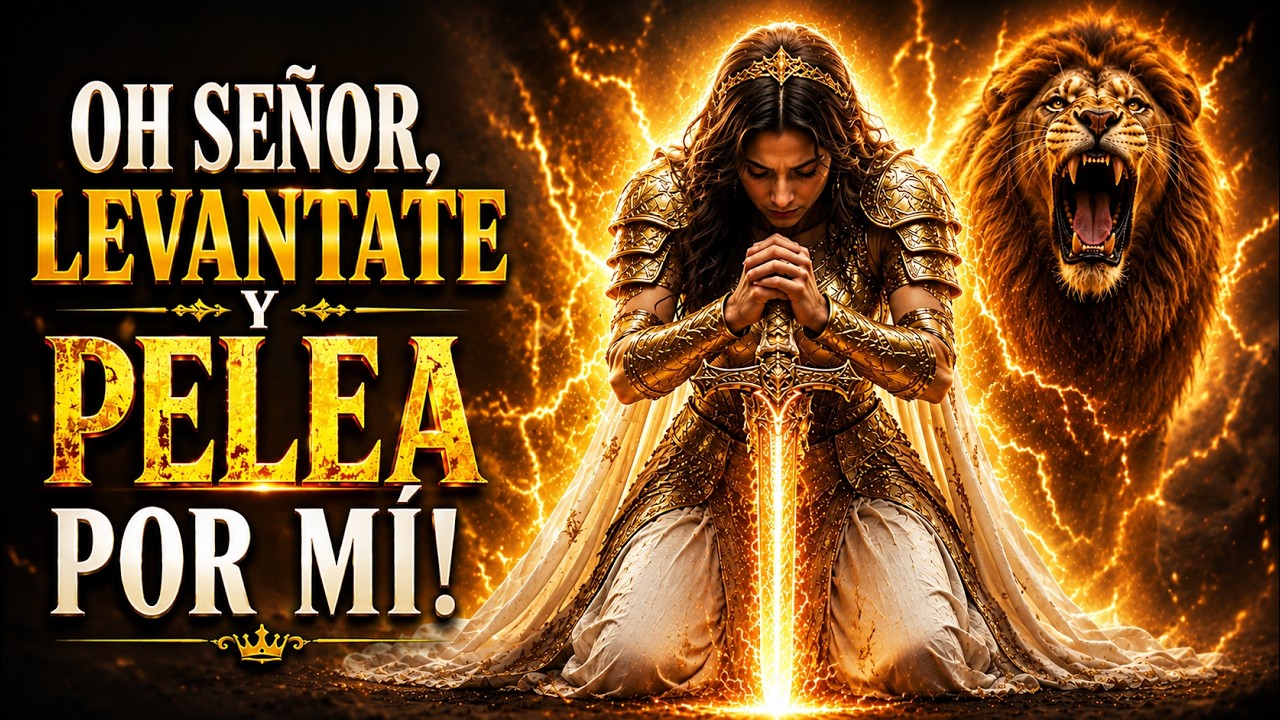 ¡LEVÁNTATE, OH SEÑOR, Y PELEA POR MÍ! 🙏 | Poderosa de Adoración Hebrea de Guerra Espiritual 🔥