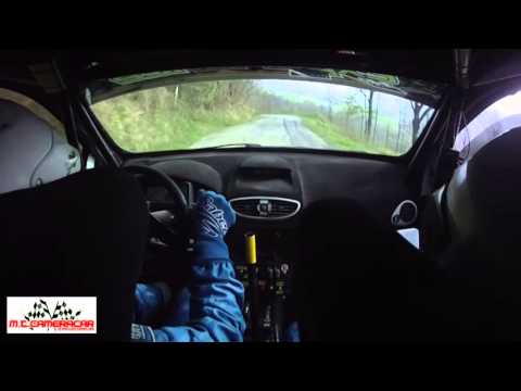 Rally delle 2 Torri 2014  Paolini - Carrugi  Renault Clio R3/C  1° ASSOLUTI
