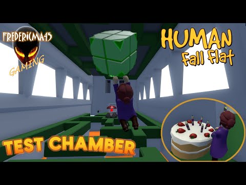 Human Fall Flat TEST CHAMBER Level - Full Walkthrough