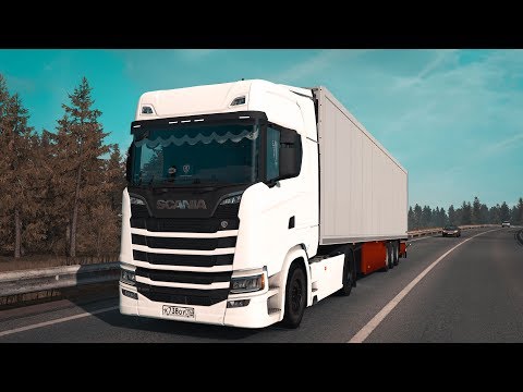 ETS 2, SCANIA S450, Польша.