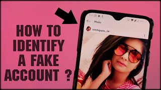 How Do I Identity A Fake Instagram Account