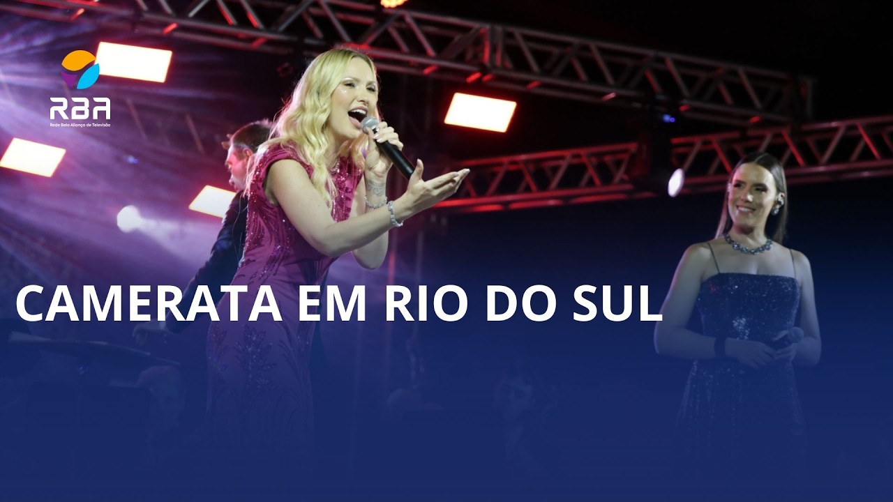 Camerata encanta Rio do Sul no aniversário de 95 anos