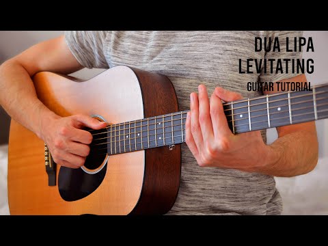 Dua Lipa - Levitating EASY Guitar Tutorial With Chords / Lyrics