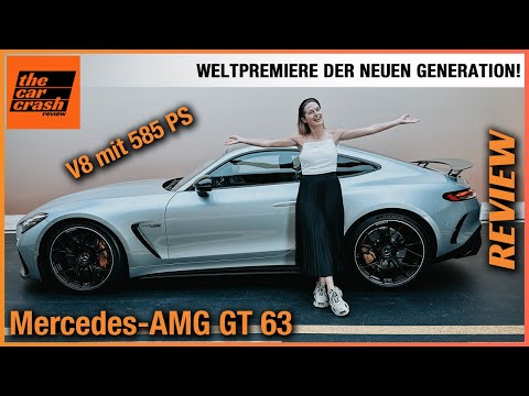 Mercedes-AMG GT 63 im Test (2024) Weltpremiere der NEUEN Generation! Review | Preis | V8 | Coupé
