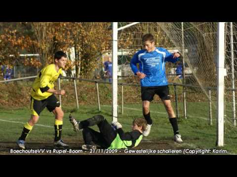 scholieren Boechoutse VV vs Rupel-Boom - 21 november 2009