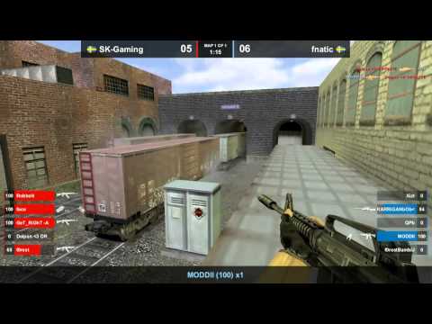 CS 1.6 FCL 2012 - SK-Gaming vs. fnatic @ train
