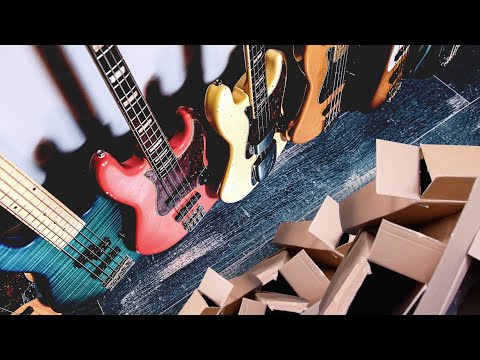 Biggest Jazz Bass Unboxing Ever (over $30k of basses)