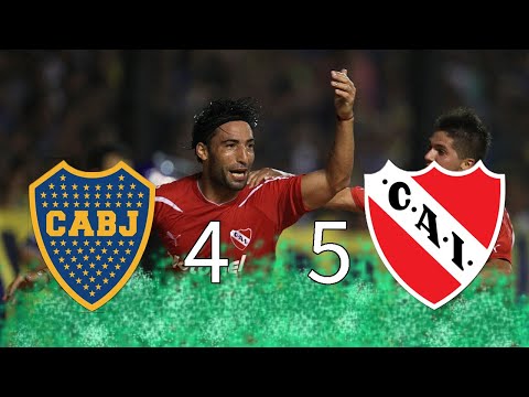 Boca 4 vs Independiente 5 Torneo Clausura 2012 Partido Completo HD