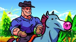 REAL SLOW REDEMPTION, A Red Dead Redemption Parody Cartoon!