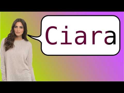 How to say ciara in French?