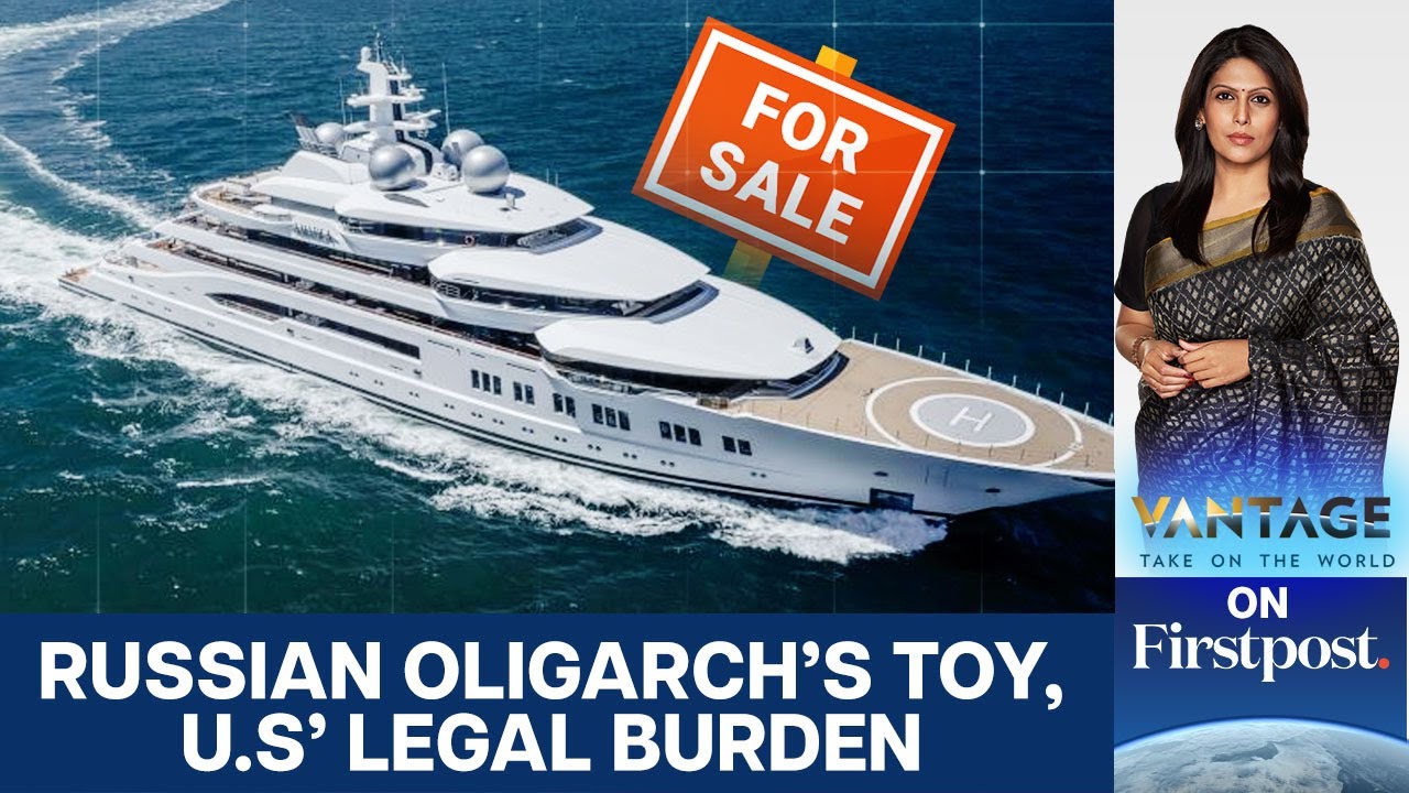 Why US Wants To Auction A Luxury Superyacht: Billionaire Yacht Turns Government Headache | Vantage