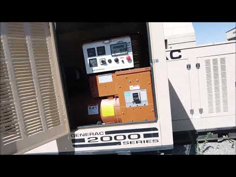 100 kW Generac SD100 walkaround video