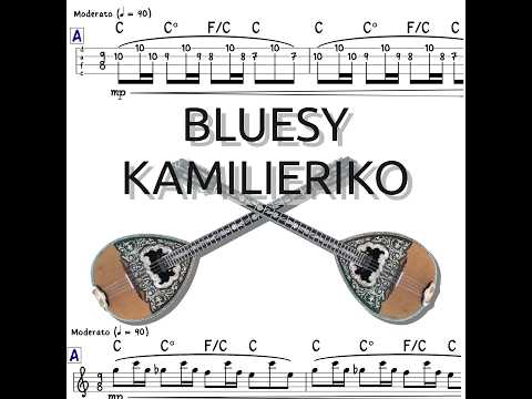New Greek Bouzouki Tabs/Notation: Bluesy Kamilieriko | Dual Bouzouki Instrumental